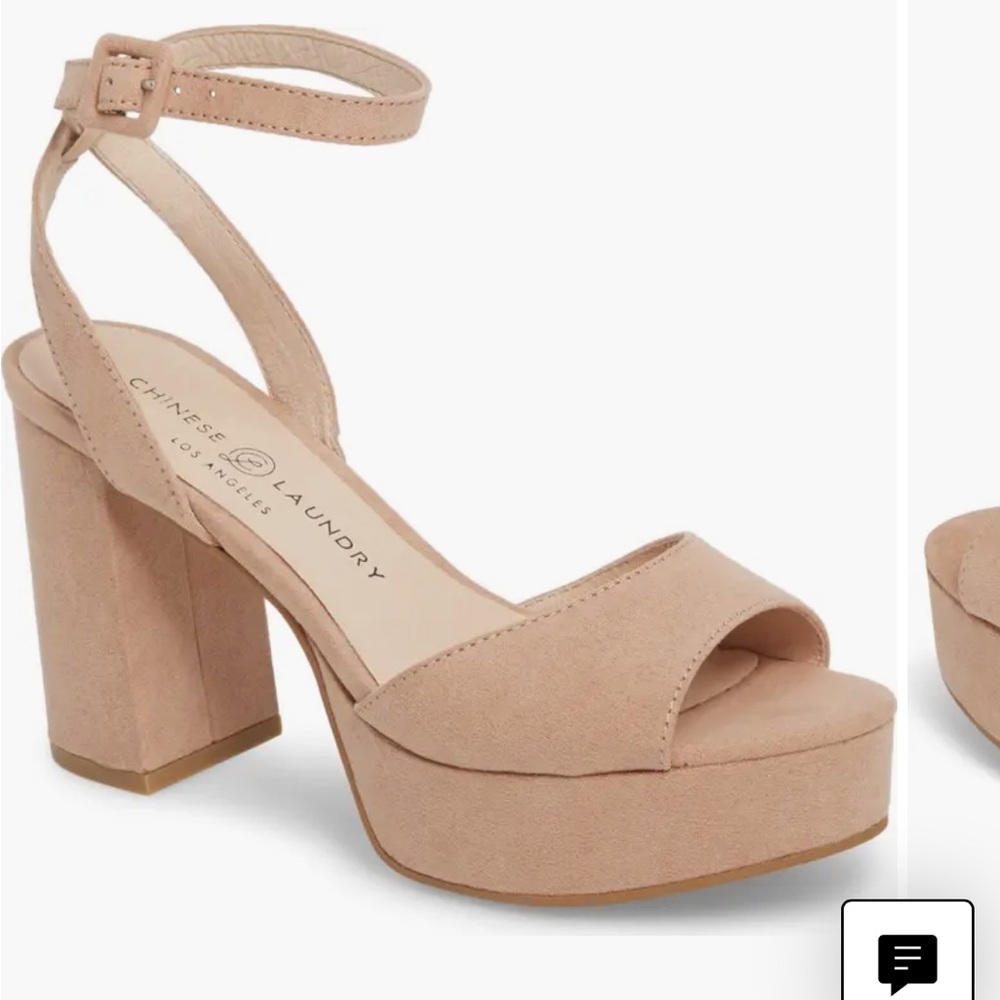 Chinese Laundry Women's Tan Platform Sandals